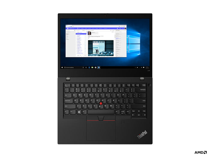 Lenovo ThinkPad L14 Gen 1 (AMD) AMD Ryzen™ 5 4500U Laptop 35.6 cm (14) Full HD 8 GB DDR4-SDRAM 512 GB SSD Wi-Fi 6 (802.11ax) Windows 10 Pro Black