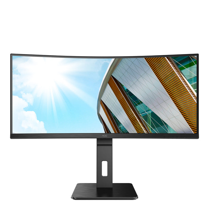 AOC P2 CU34P2A LED display 86.4 cm (34) 3440 x 1440 pixels Quad HD Black