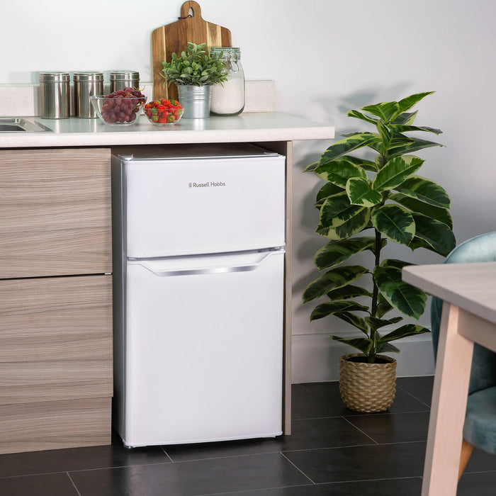 Russell Hobbs RH48UCFF2 fridge-freezer Freestanding 85 L F White