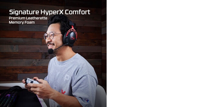 HyperX Cloud Alpha - Wireless Gaming Headset (Black-Red)