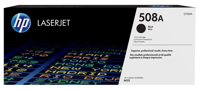 HP 508A Black Original LaserJet Toner Cartridge