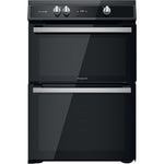 Hotpoint HDT67I9HM2C/UK Freestanding cooker Electric Zone induction hob Black