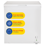 Russell Hobbs RH198CF0E1W freezer Freestanding 198 L E White