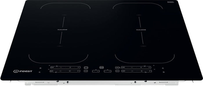 Indesit IB 88B60 NE Black Built-in 59 cm Zone induction hob 4 zone(s)