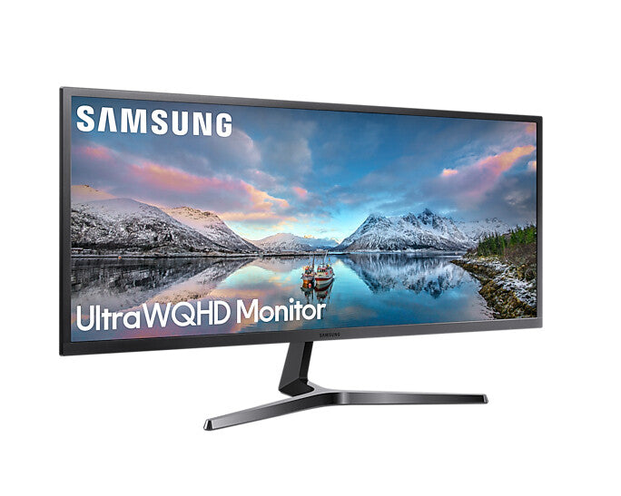 Samsung S34J550W LED display 86.4 cm (34) 3440 x 1440 pixels UltraWide Quad HD Blue, Grey