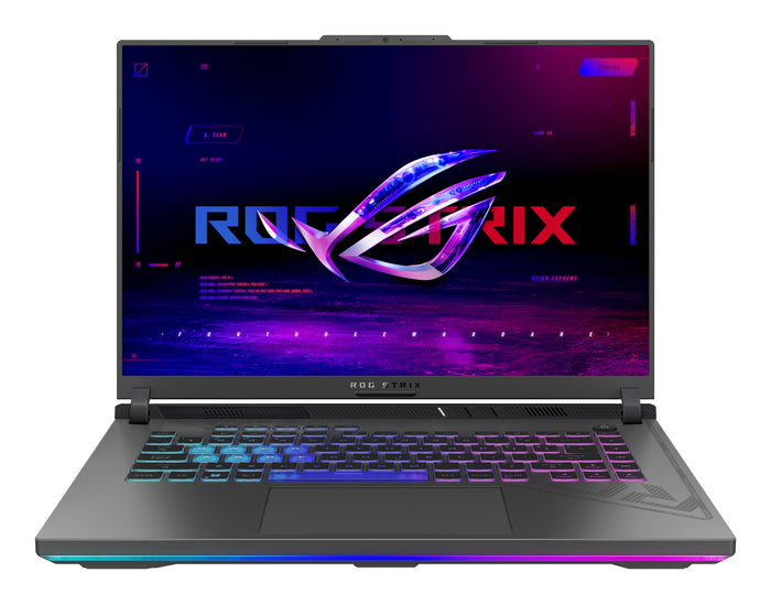 ASUS ROG Strix G16 G614JV-N3106W Intel® Core™ i5 i5-13450HX Laptop 40.6 cm (16) WUXGA 16 GB DDR5-SDRAM 512 GB SSD NVIDIA GeForce RTX 4060 Wi-Fi 6E (802.11ax) Windows 11 Home Black, Grey