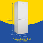 Russell Hobbs RH145FF501E1W fridge-freezer Freestanding 174 L E White
