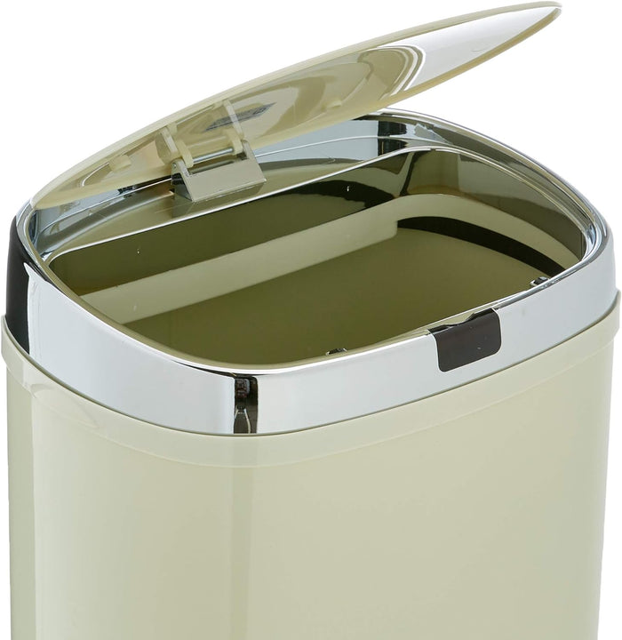 Morphy Richards Chroma 42L Square Sensor Bin - Cream