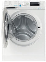 Indesit BDE 107625X W UK N washer dryer Freestanding Front-load White E