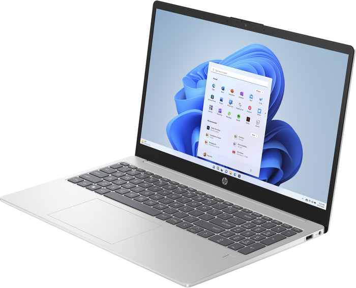 HP 15-fd0051na Intel® Core™ i3 i3-N305 Laptop 39.6 cm (15.6) Full HD 8 GB DDR4-SDRAM 256 GB SSD Wi-Fi 6 (802.11ax) Windows 11 Home Silver