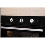 Indesit IFW 6330 BL UK oven 66 L A Black, Stainless steel Indesit