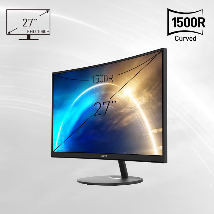 MSI Pro MP271CA computer monitor 68.6 cm (27) 1920 x 1080 pixels Full HD LED Black