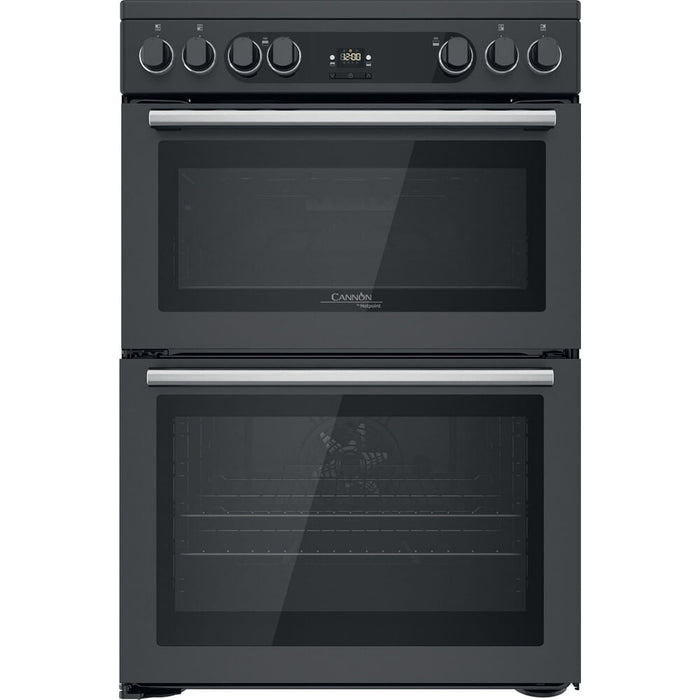 Hotpoint Ariston CD67V9H2CA/UK Freestanding cooker Electric Ceramic Black A