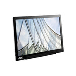 AOC I1601FWUX 15.6 Portable Monitor - Full HD USB-C Powered-  IPS Display with Smart Cover AOC