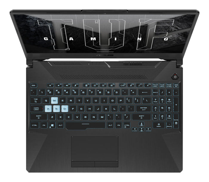 ASUS TUF Gaming F15 FX506HC-HN057W Intel® Core™ i5 i5-11400H Laptop 39.6 cm (15.6) Full HD 16 GB DDR4-SDRAM 512 GB SSD NVIDIA GeForce RTX 3050 Wi-Fi 6 (802.11ax) Windows 11 Home Black Asus