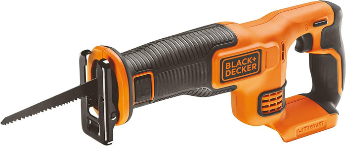 Black and Decker 18v 1.5ah Reciprocating Saw with 1.5ah Battery Charger and 1 blade Black + Decker