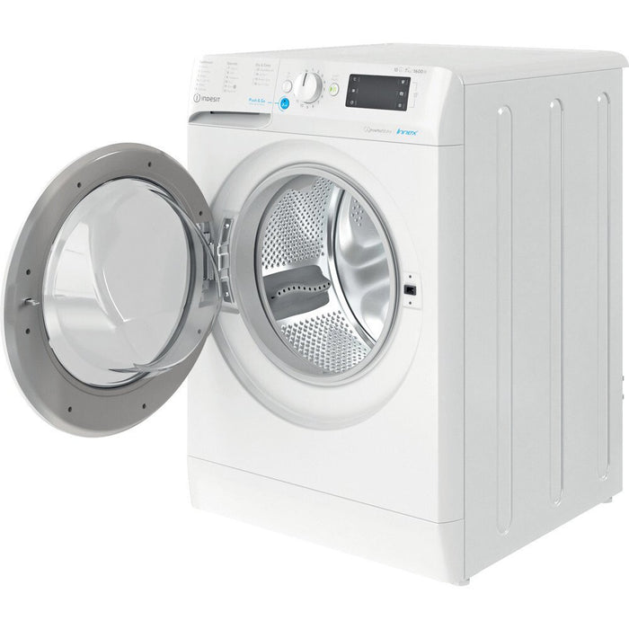 Indesit Innex BDE107625XWUKN 10Kg / 7Kg Washer Dryer with 1600 rpm - White - E Rated Indesit