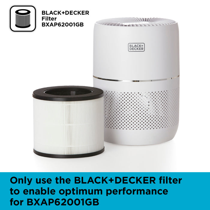 Black & Decker 3-in-1 HEPA 13 Filter for Air Purifier BLACK+DECKER