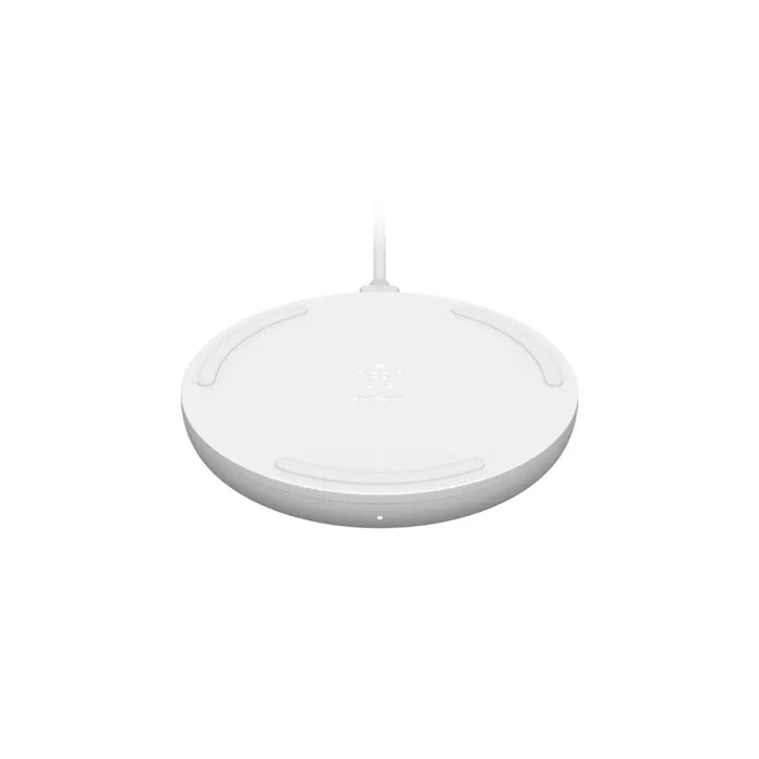 Belkin WIA001MYWH mobile device charger Mobile phone White AC Wireless charging Fast charging Auto BELKIN