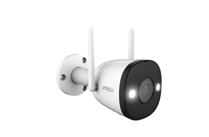 IMOU Wireless Security Camera System, 4-Channel 1TB Wi-Fi NVR with 4x IMOU Bullet 2, 1080P/2MP, Outdoor Smart Wi-Fi Plug-In Security Cameras