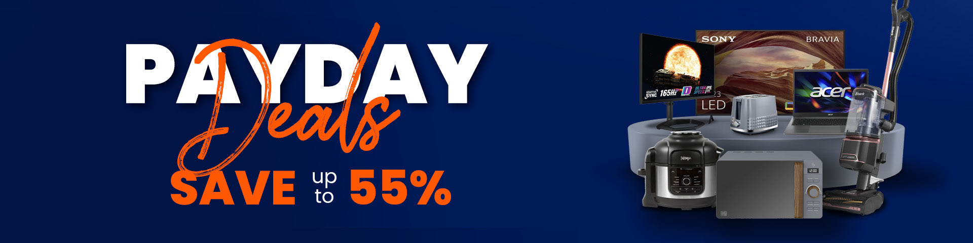  Pay Day Offers - Save up to 55%