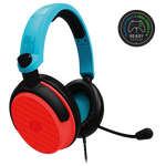 Stealth C6-100 Gaming Headset for Switch, XBOX, PS4/PS5, PC - Neon Blue/Red Stealth