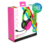 Stealth C6-100 Gaming Headset for Switch, XBOX, PS4/PS5, PC - Neon Green/Pink Stealth