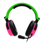 Stealth C6-100 Gaming Headset for Switch, XBOX, PS4/PS5, PC - Neon Green/Pink Stealth