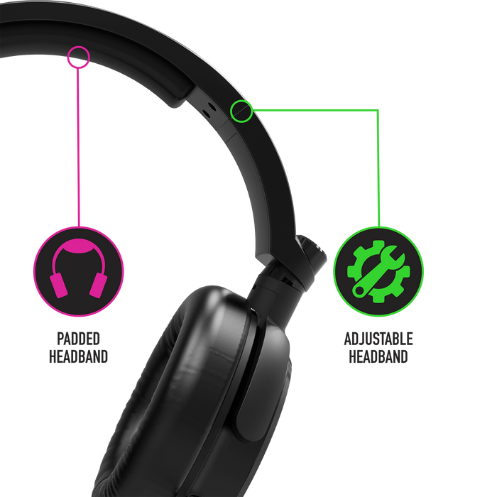 Stealth C6-100 Light Up Gaming Headset for XBOX, PS4/PS5, Switch, PC Stealth