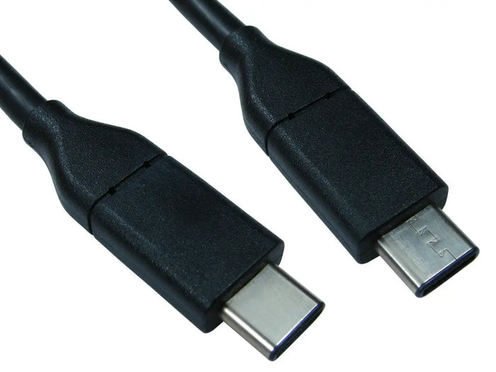 Cables Direct USB C/USB C 1m USB cable USB 3.2 Gen 2 (3.1 Gen 2) Black CABLES DIRECT