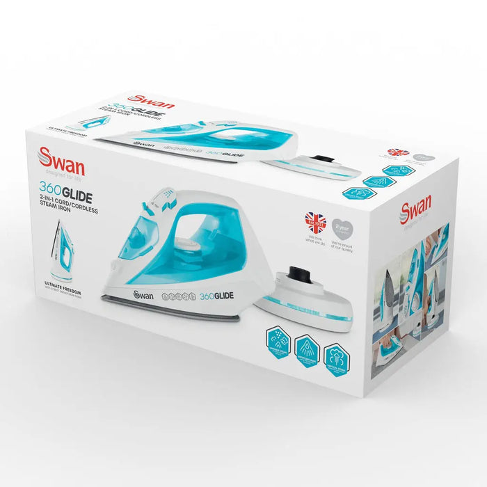 Swan Cord/Cordless Iron Swan