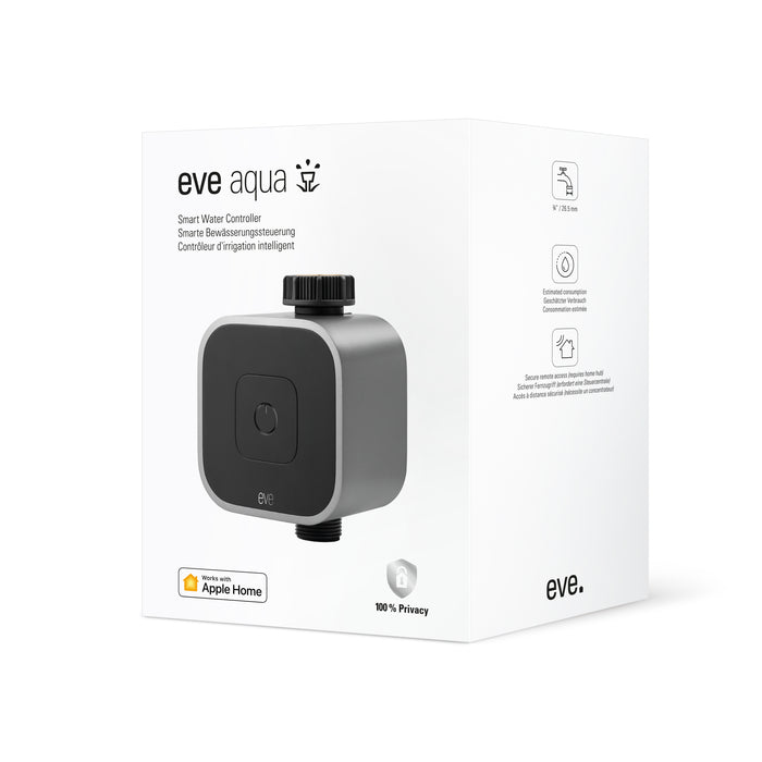 Eve Aqua Smart Water Controller with Apple HomeKit technology