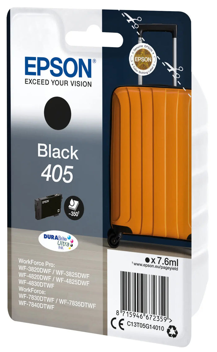 Epson 405 DURABrite Ultra Ink ink cartridge 1 pc(s) Original Standard Yield Black Epson