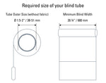 Eve MotionBlinds Upgrade Kit for Roller Blinds (HomeKit)