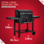 George Foreman GFCSBBQXL XL Charcoal Barbecue