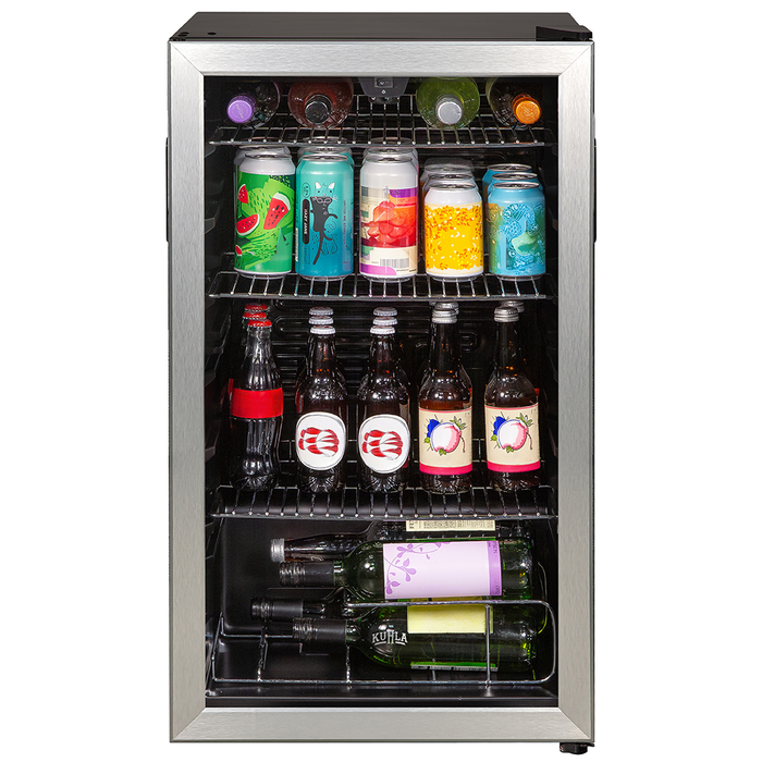 Kuhla K48BC101SS 48 Can Beverage Cooler in Stainless Steel Kuhla
