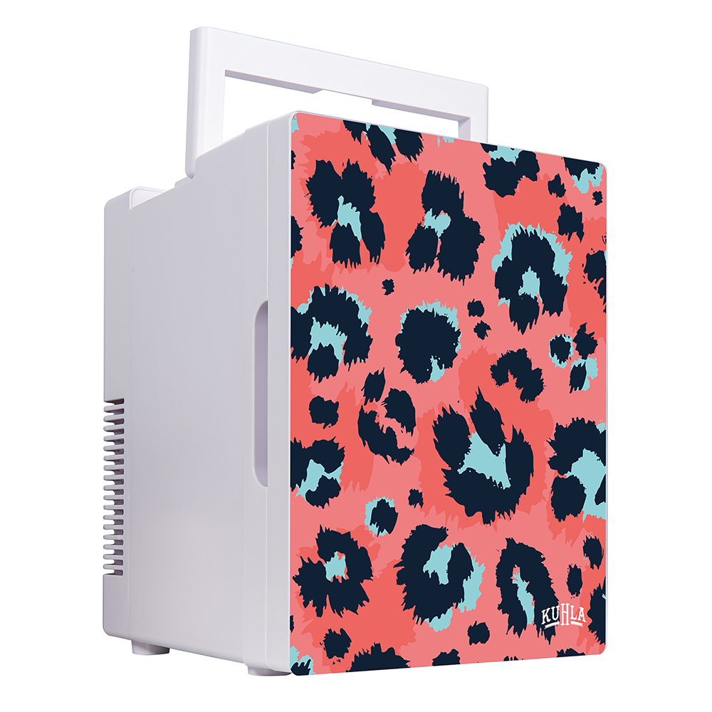 Kuhla K8CLR1001B-1031 Pink Leopard 8L Mini Cooler - Comet