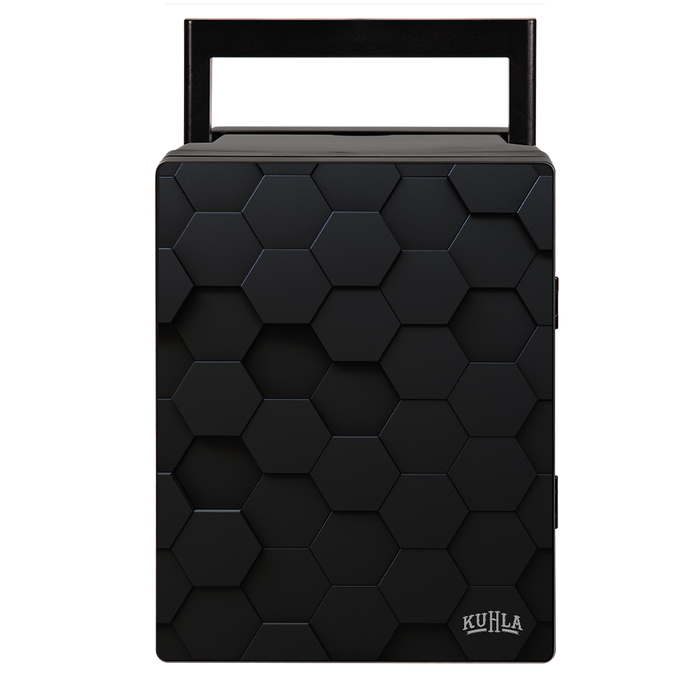Kuhla K8CLR1001B-1030 Black Hexagon 8L Mini Cooler Kuhla
