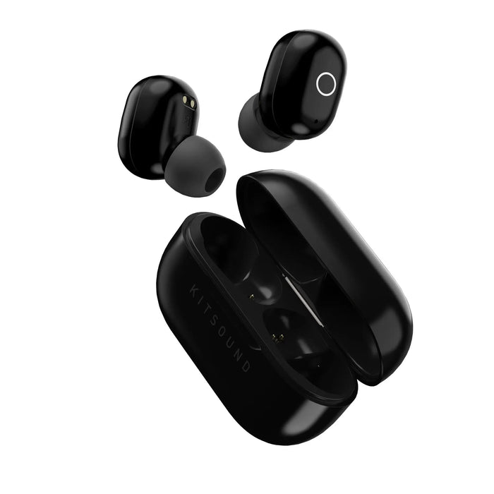 KitSound KSEDGE20BK headphones/headset Wireless In-ear Calls/Music USB Type-C Bluetooth Black Kitsound