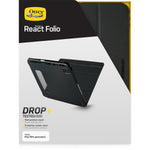 OtterBox React Folio Case for iPad 10.9-Inch (10th Gen 2022), Ultra-Slim Protective Folio Case, Black OtterBox