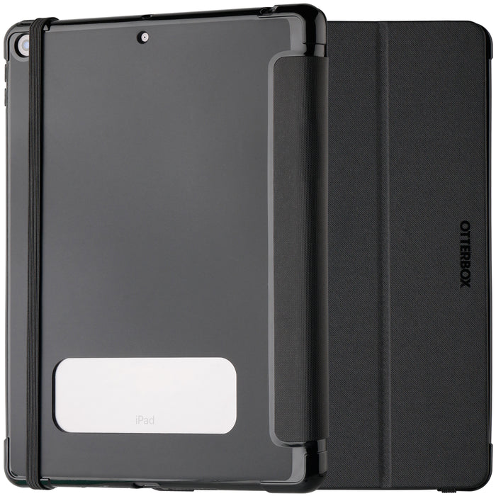 OtterBox React Folio Case for iPad 10.2-Inch (8th Gen 2020 / 9th Gen 2021), Ultra-Slim Protective Folio Case, Black OtterBox