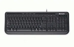 Microsoft Wired Desktop 600 keyboard Mouse included USB QWERTY UK English Black Microsoft