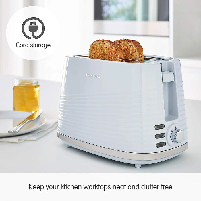 Morphy Richards 220030ARG Dune 2 Slice Toaster - Cornflower Blue Morphy Richards