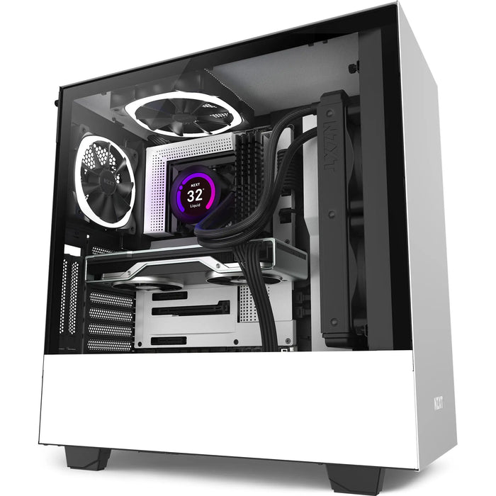 NZXT RL-KRZ53-01 computer cooling system Processor All-in-one liquid cooler 12 cm Black NZXT