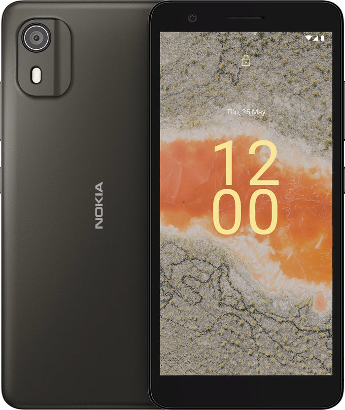 Nokia C C02 13.8 cm (5.45) Dual SIM Android 12 4G Micro-USB 2 GB 32 GB 3000 mAh Charcoal Nokia
