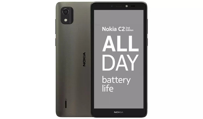Nokia C2 2E 32GB Sim Free Mobile Phone - Grey Nokia