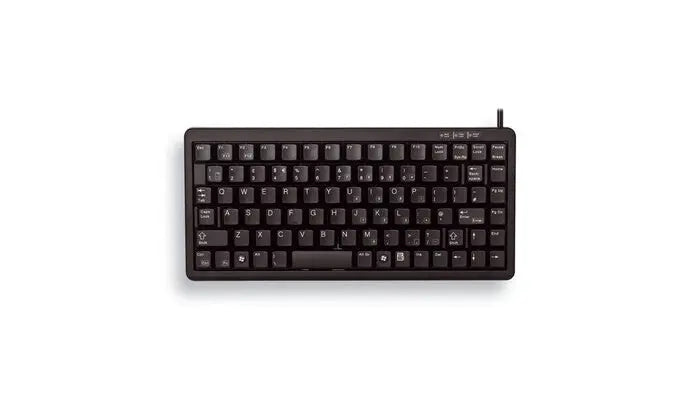 CHERRY G84-4100 COMPACT KEYBOARD Corded, USB/PS2 Black, (QWERTY - UK) CHERRY