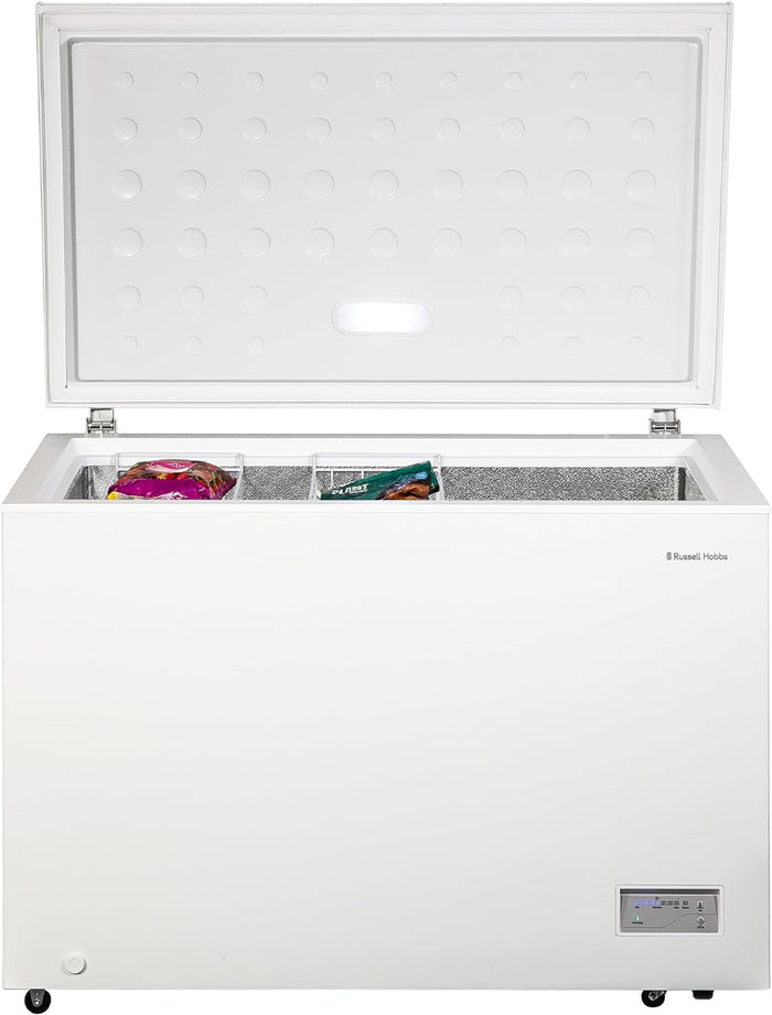 Russell Hobbs RH300CF201W 300L Chest Freezer in White