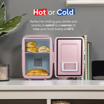 Russell Hobbs RH4CLR1001P Mini Cooler 4L - Pink