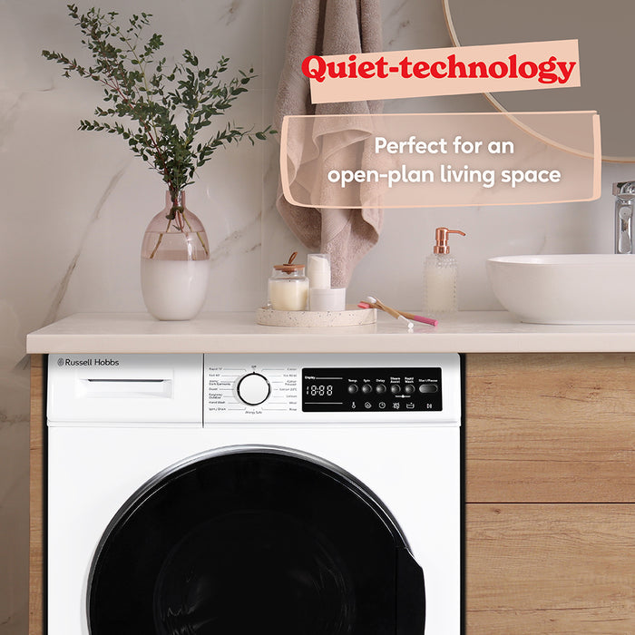 Russell Hobbs RH914W116W 16 Series 9kg Washing Machine with 1400rpm -A Rated- White